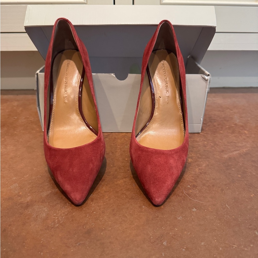 Banana Republic Suede Heels